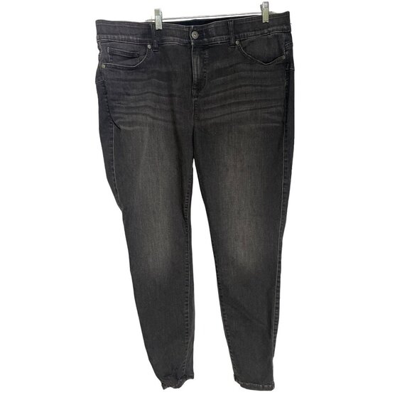 Torrid Bombshell Skinny Jeans 22R Super Soft Gray Denim - Picture 1 of 6